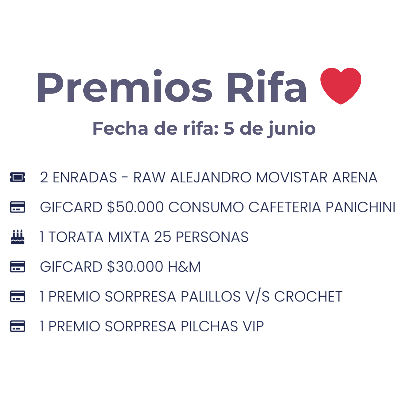 RIFA SOLIDARIA - Abraza a Lorena